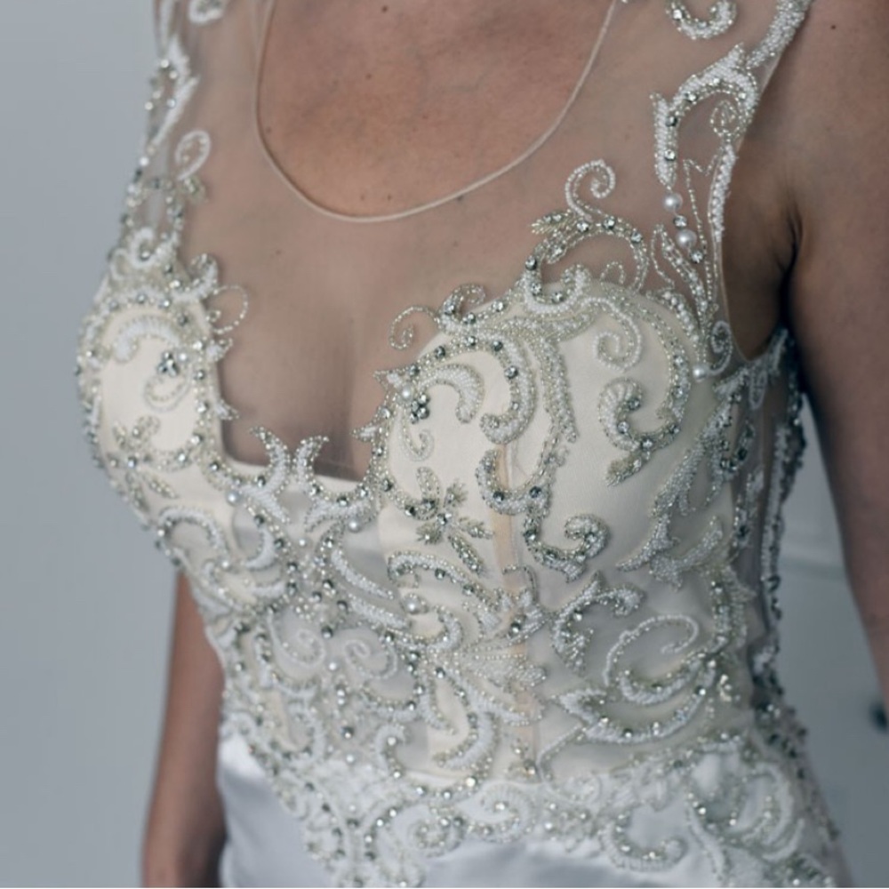 2018 Dimitrios 612 Wedding dress. Ivory. Size 6